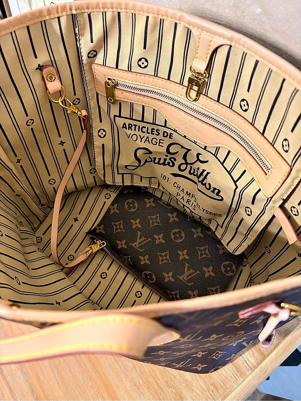 Monogram Tote - Picture 7 of 10